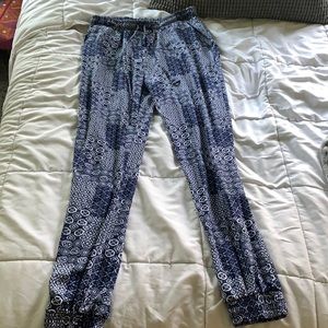 Patterned Flowy Pants